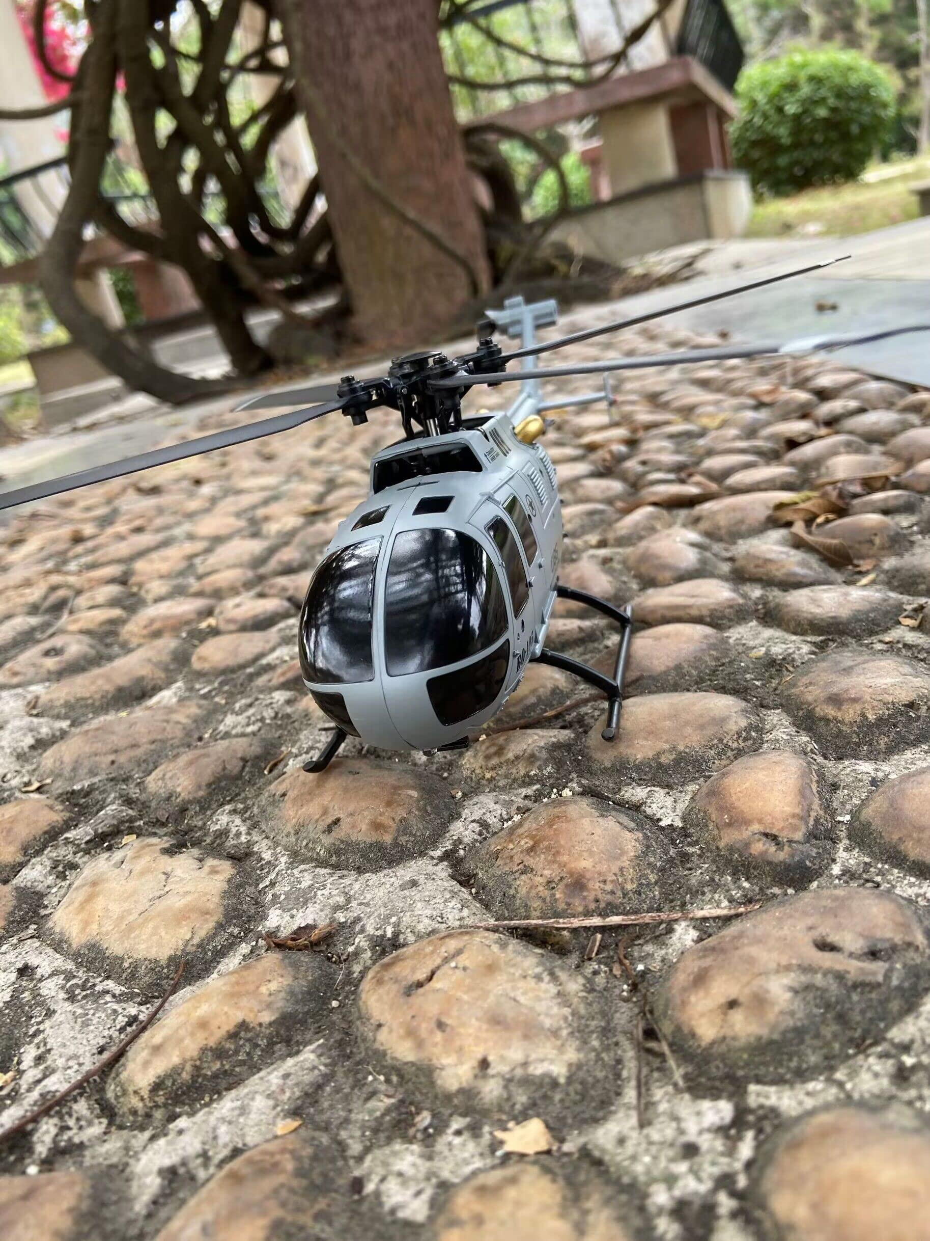 SOWOFA Remote Control Helicopter Adult Remote Control RC Model Search and Rescue Helicopter Model Multi-Purpose Helicopter Electric Model Single-Propeller aileron-Free Aircraft