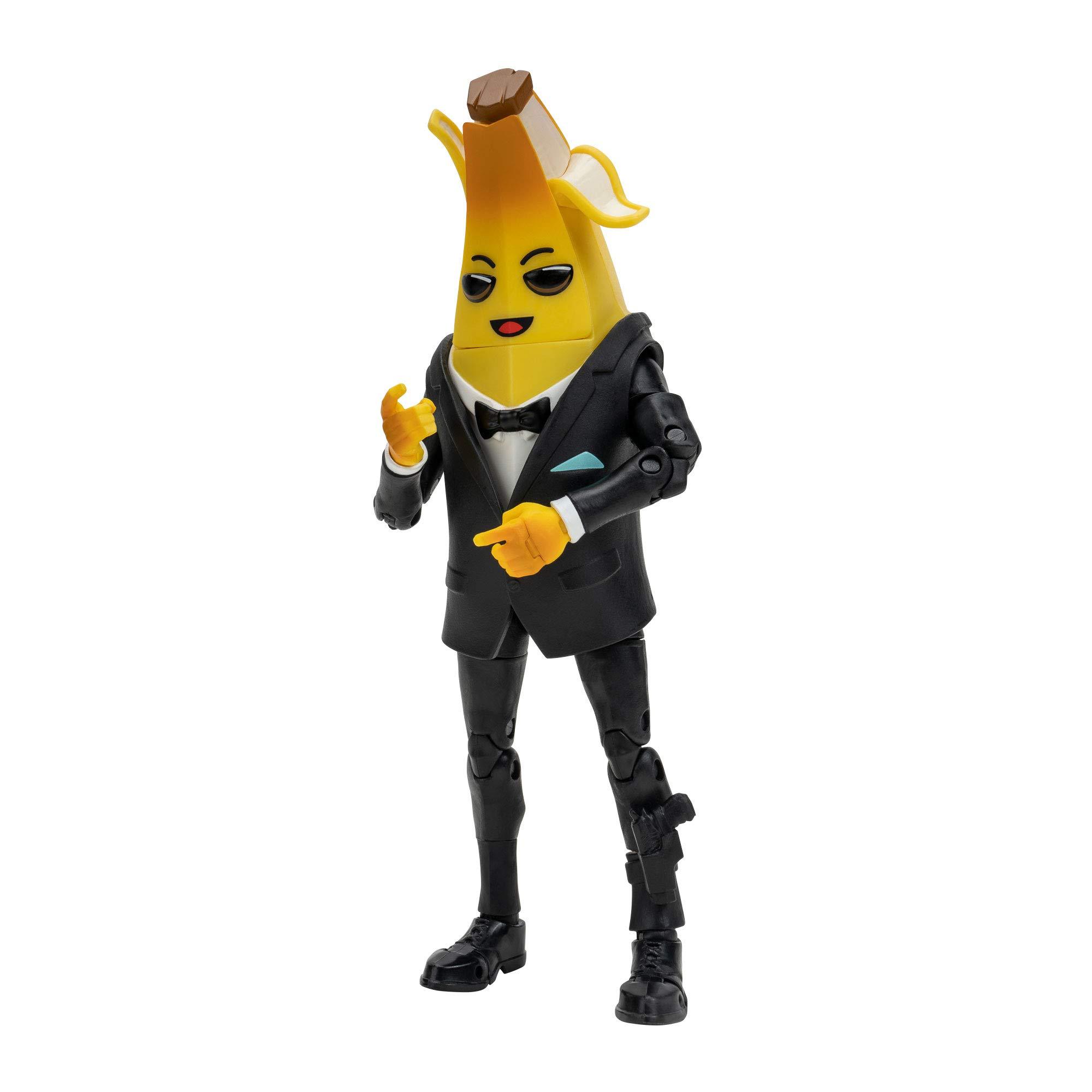 FORTNITE Fortnite Legendary Series, 1 Figure Pack - 6 Inch Agent Peely - BaseCollectible Action Figure - Includes 3 Interchangeable Faces