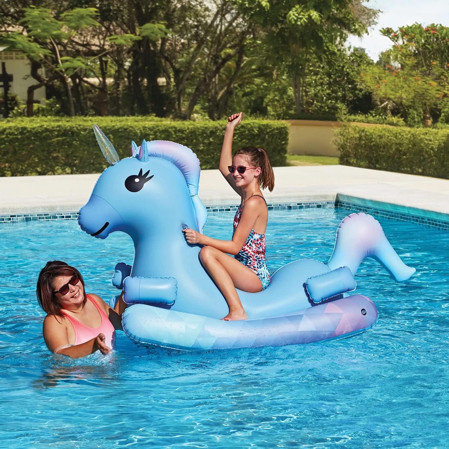 MEMBERS MARK Member's Mark Novelty Ride-On Pool Float (Assorted Styles) (Unicorn)