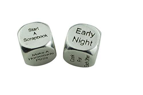 Anniversary Gifts 23 Year Anniversary Metal Date Night Dice - Create a Unique 23rd Anniversary Date Night