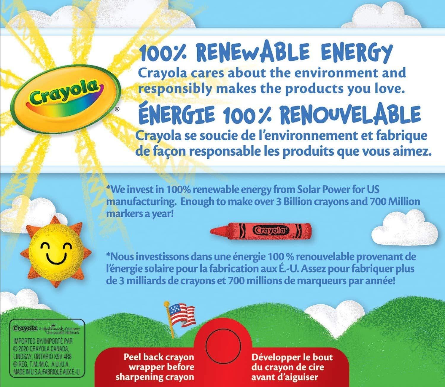 Crayola 64-Pack Crayons with Sharpener