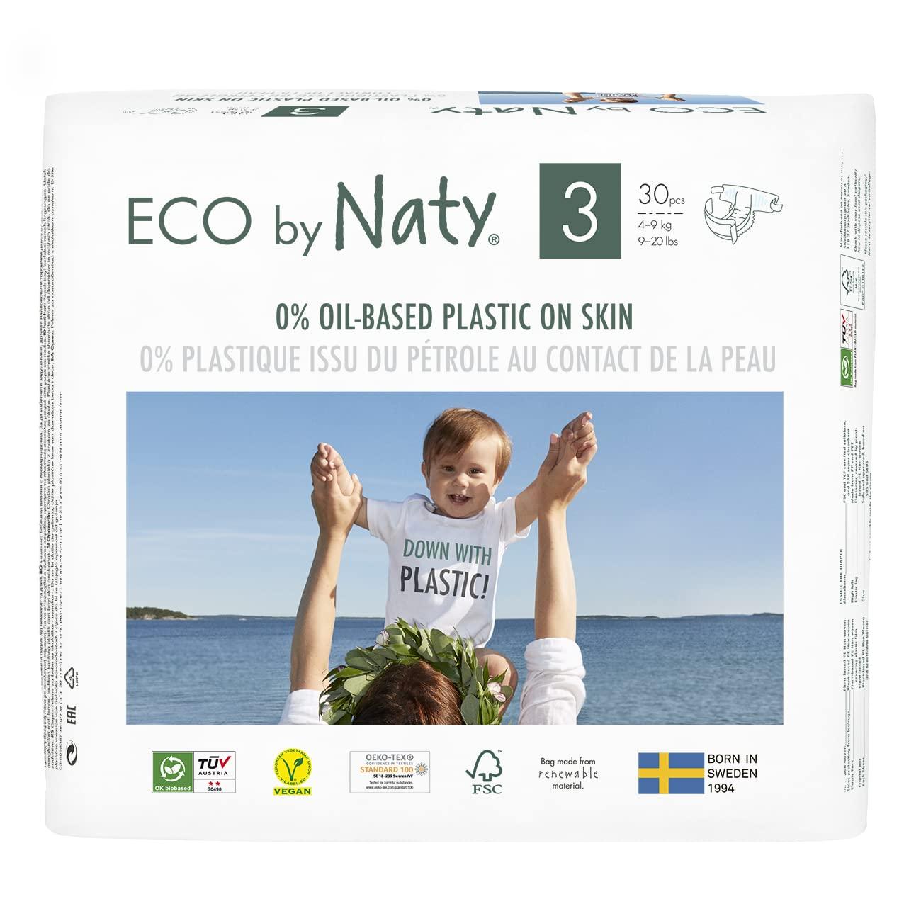 Eco by Naty 30 x Eco Diapers (Size 3)