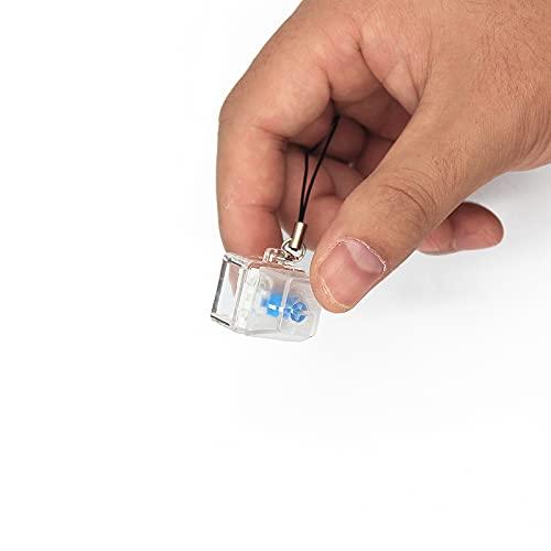 WULEEUPER WULEEUPER Keyboard Fidget Toy Mechanical Switch Keyboard Fingertip Fidget Button Stress Relief Toys for ADHD Autism Special Needs (Transparent Color (clicky))