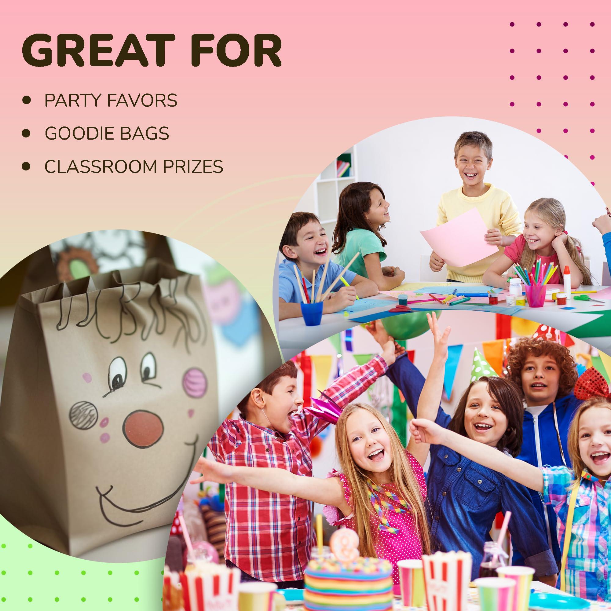 Entervending Monkey Noodle Toys - Stretchy String - 10 Pcs Kids Party Favors Bulk Stretchy Toys - Fidget Noodles Tactile Sensory Toys - Stretchy Strings for Kids