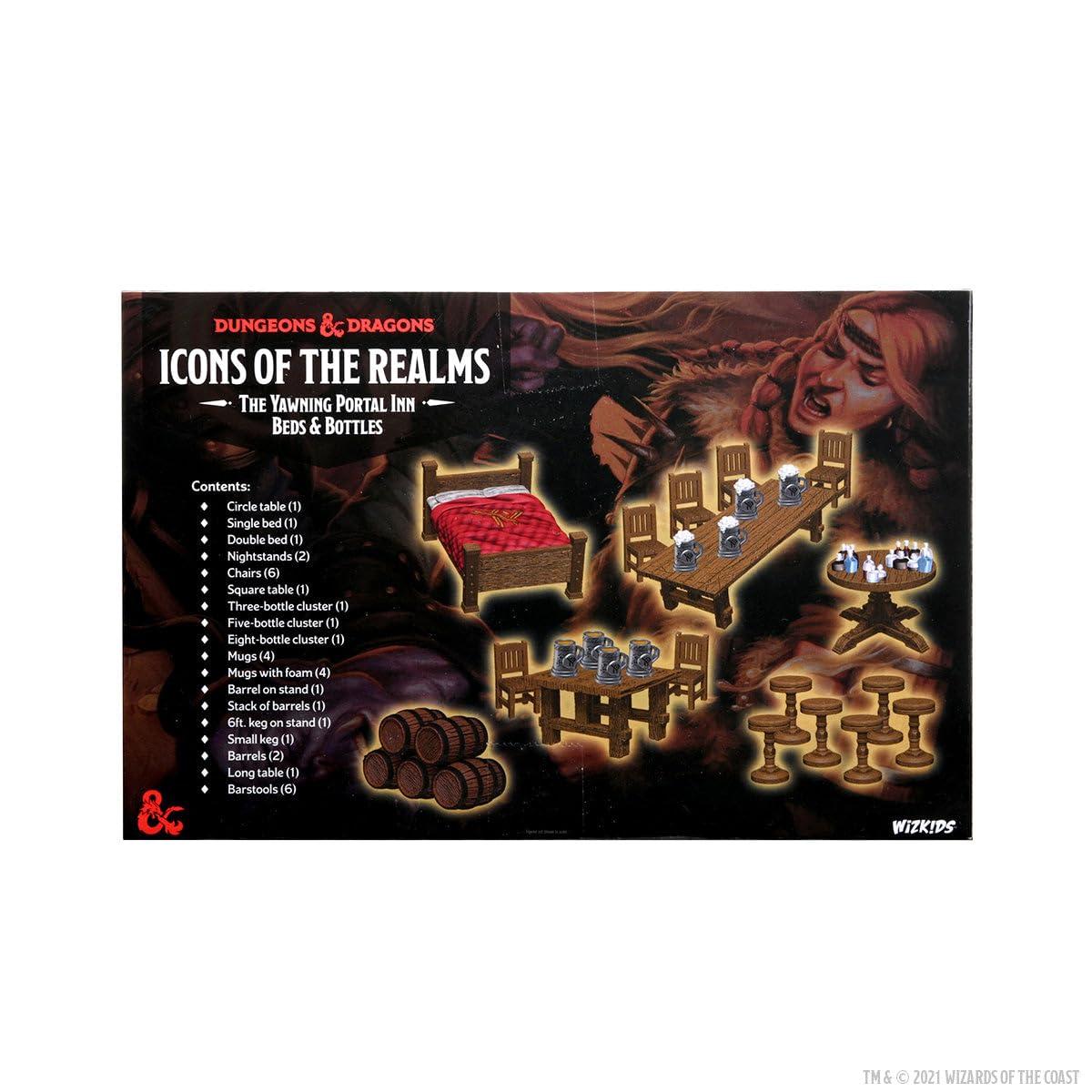 WizKids D&D Icons of the Realms: The Yawning Portal Inn - Beds & Bottles | WizKids RPG