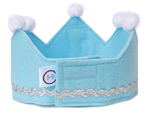 Refreshing Day Refreshing Day Boy Birthday Crown. Made of Felt. Prince Crown. Handcrafted in The USA. Prince Crown. Boy Prince Party Supplies.Baby Boy First Birthday Crown Number 1. Prince Cake Smash Photo Prop.