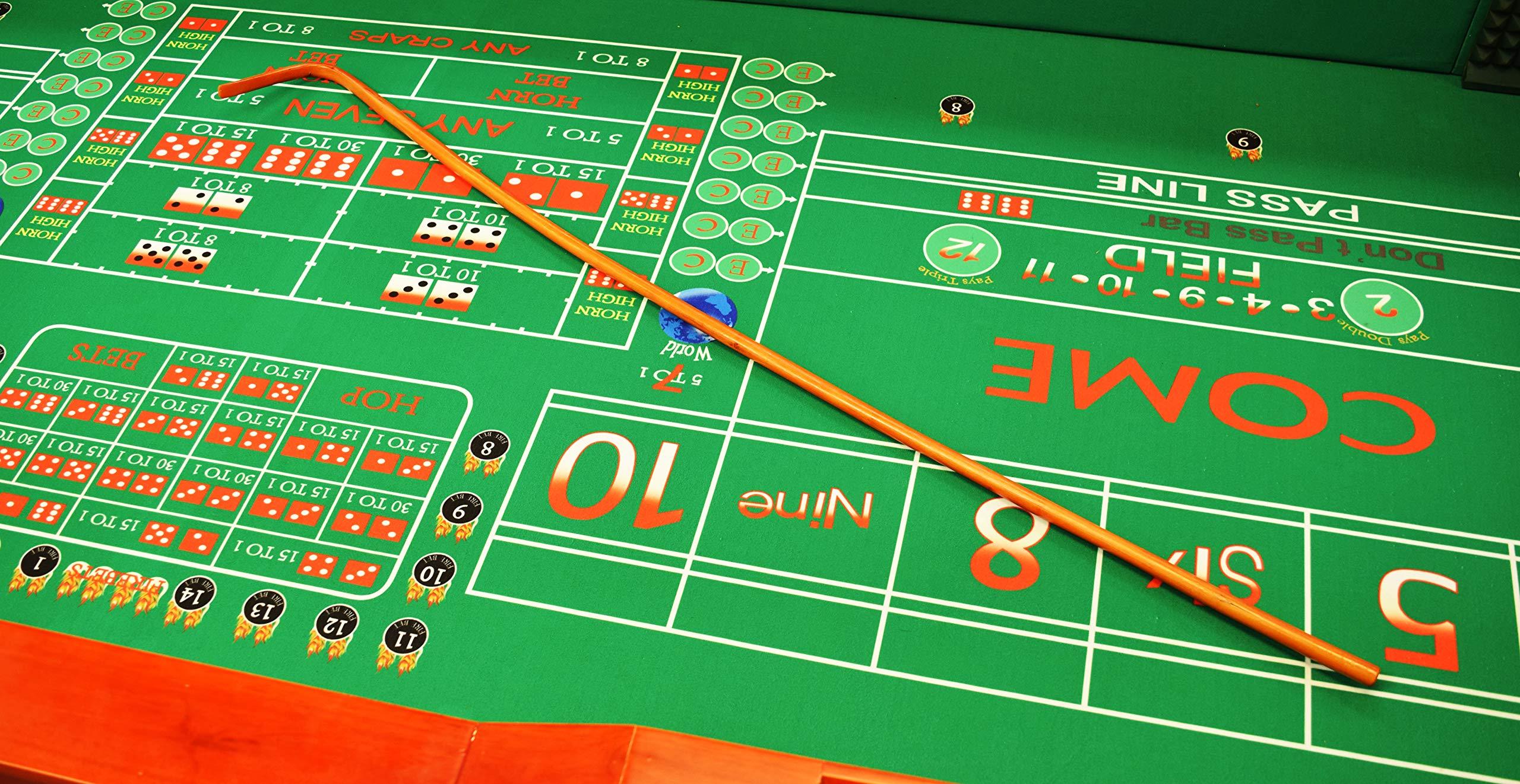 Spinettis 48 Inch Rattan Craps Stick