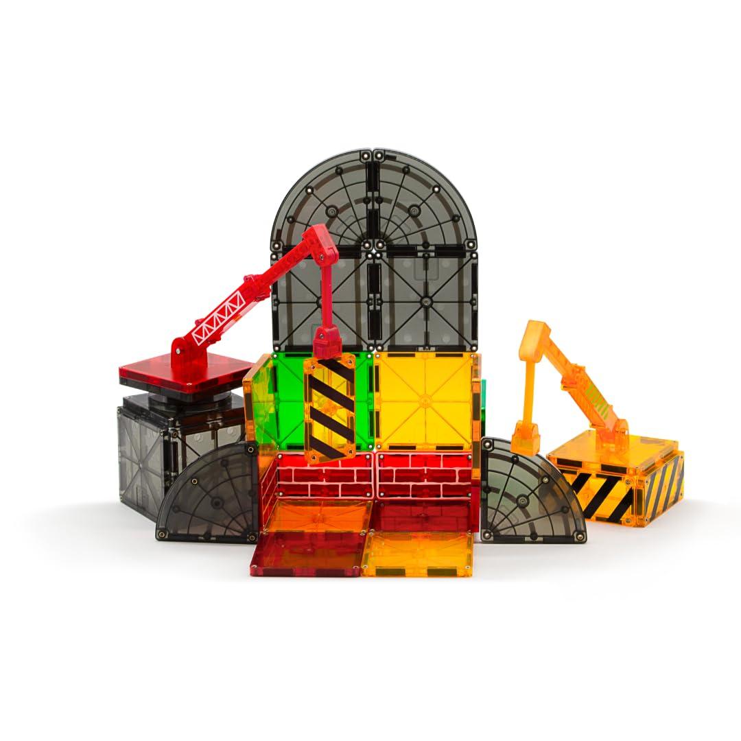 MAGNA-TILES MAGNA-TILES Builder 32-Piece Magnetic Construction Set, The ORIGINAL Magnetic Building Brand