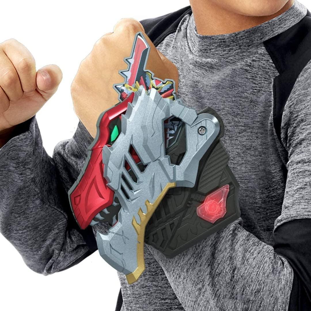 Hasbro Power Rangers Playskool Dino Fury Morpher Electronic Toy with Lights and Sounds Includes Dino Fury Key Inspired TV Show Ages 5 and Up