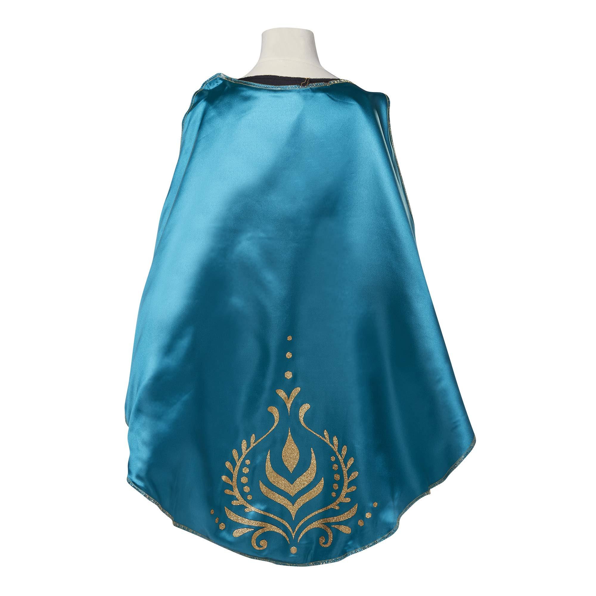 Disney Frozen Disney Frozen 2 Queen Anna Dress - Outfit Fits Sizes 4-6X - Costume for Girls Ages 3+