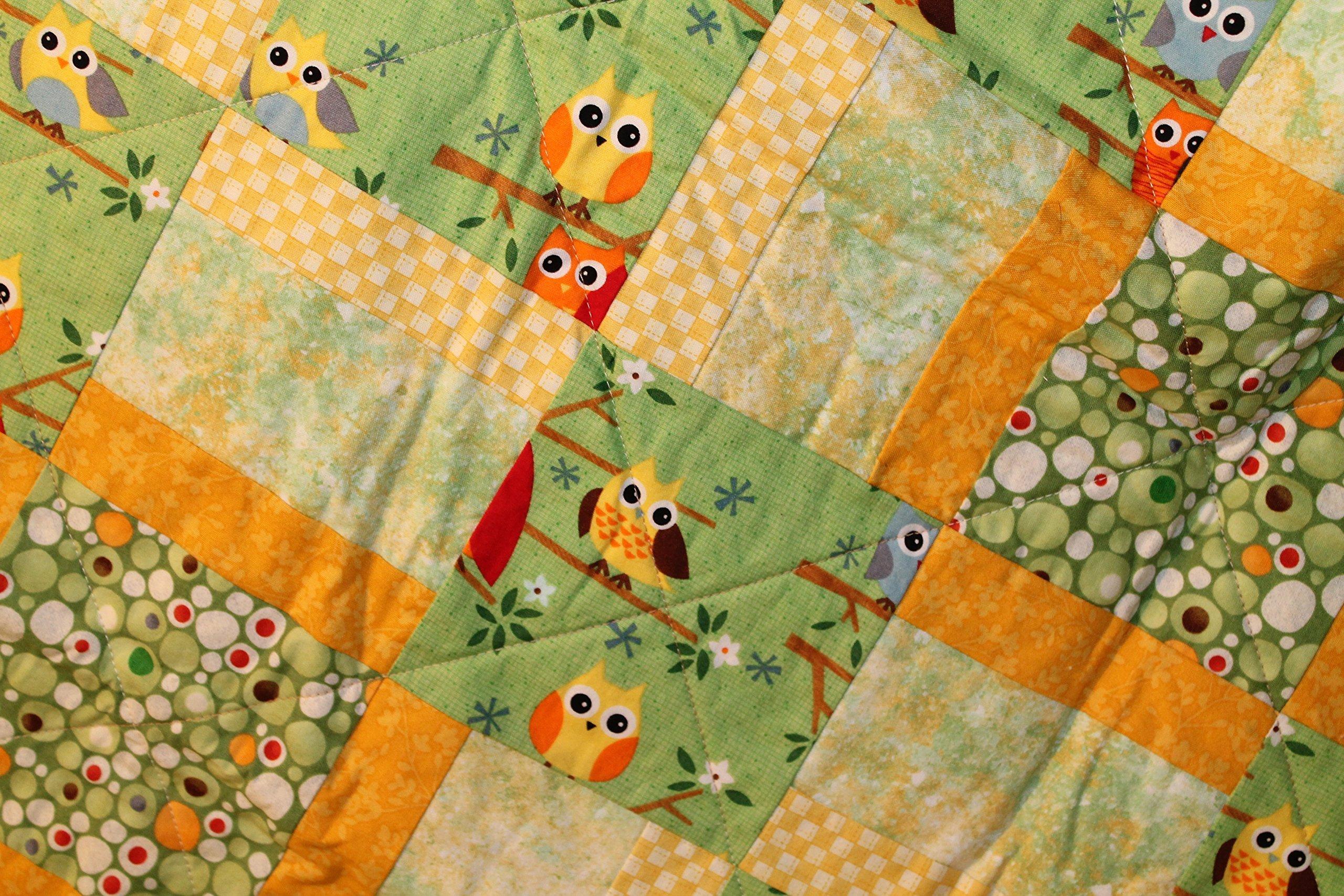 ToysCentral Basics Baby Owl Quilt