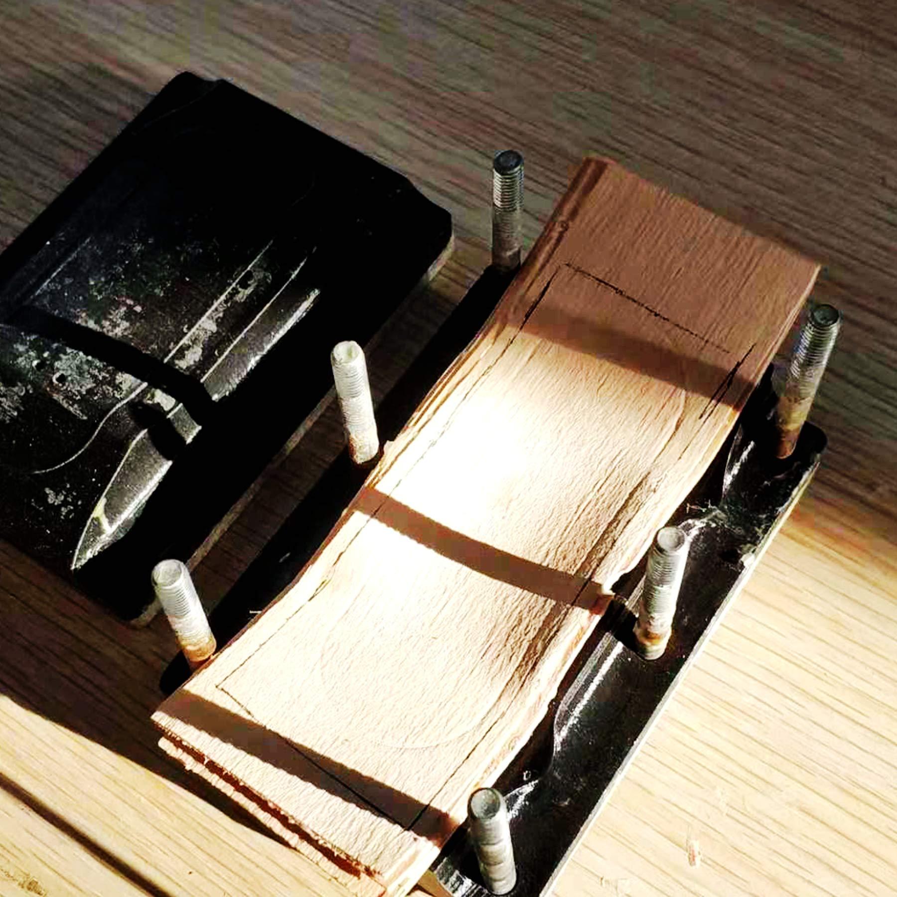 NOAHWOOD NOAHWOOD PRO 6-Layer Color Bamboo Handmade Fingerboards DECK (King of Skate Black, 100x33mm DECK)