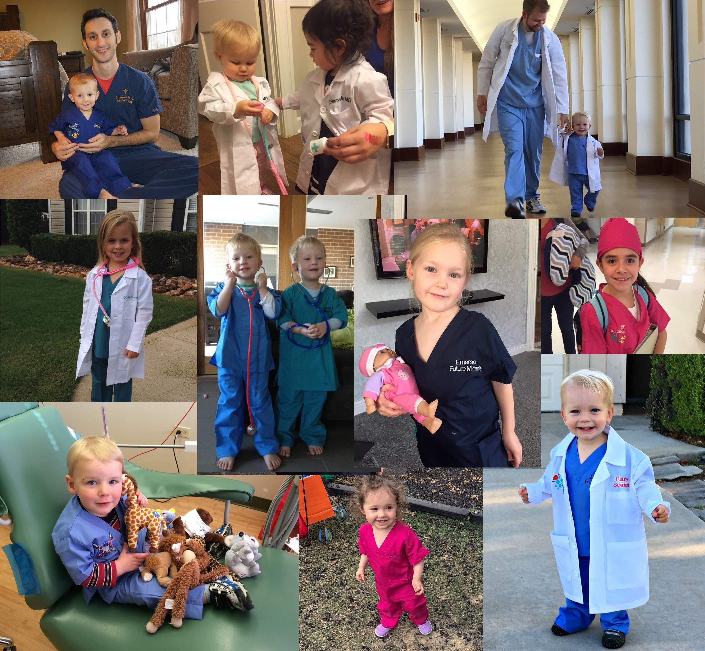 My Little Doc My Little Doc Toddler Lab Coat Costume Size 2 White