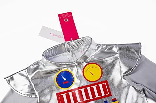 ReliBeauty ReliBeauty Robot Costume for Kids Toddler Boys Costume Toddler,8-9/140