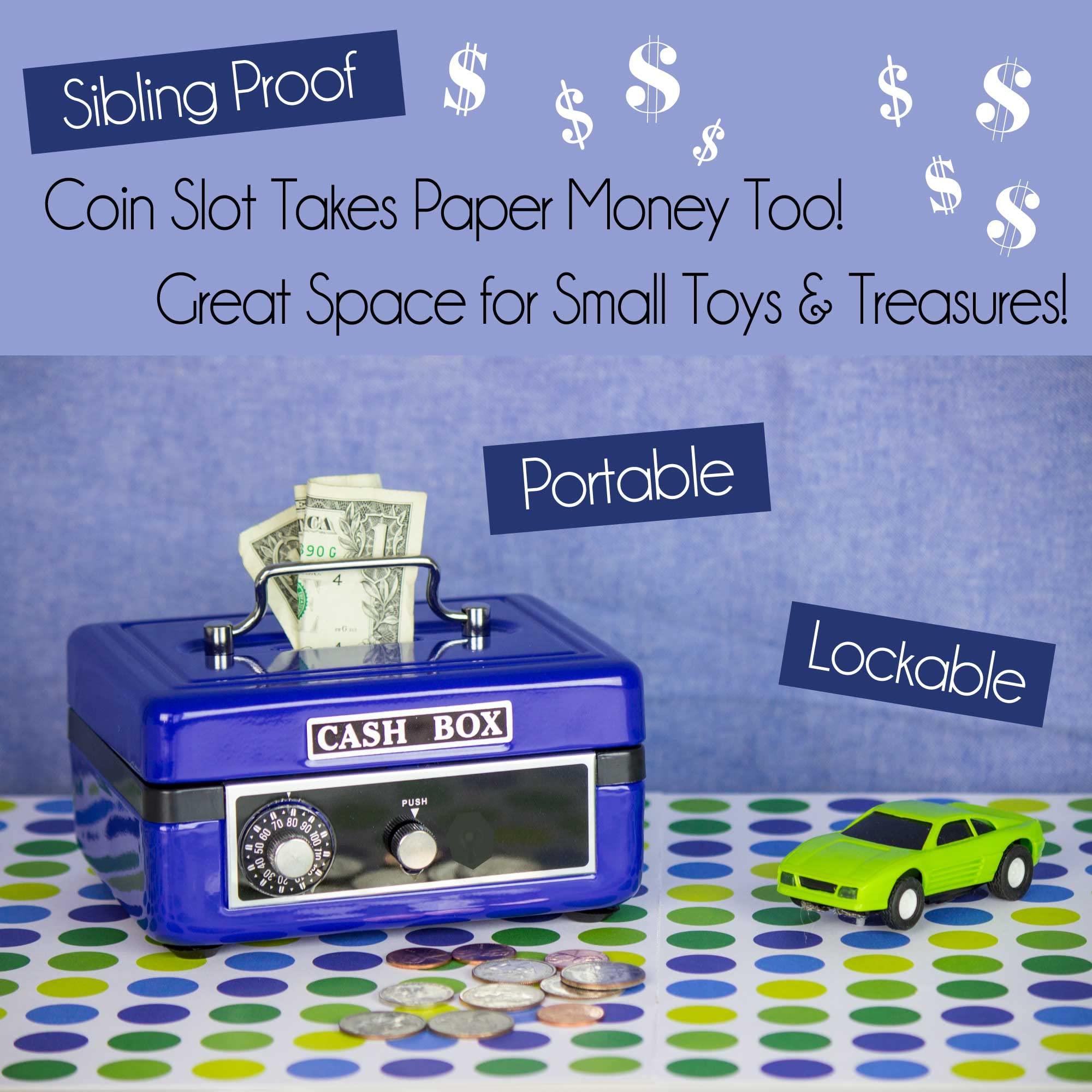 My Bambino Personalized Pink Cash Box (Princess Castle)