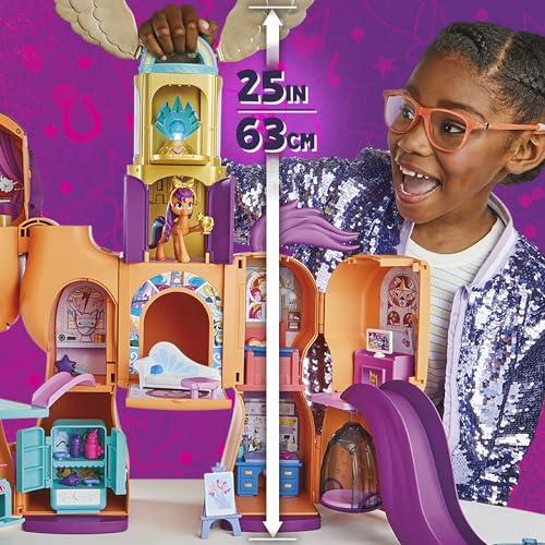My Little Pony My Little Pony Sunny's 2-in 1 Playset, 25-Inch-Tall Transforming Doll with Figure and Accessories + Duracell Coppertop AAA Batteries 8 Count with Power Boost Ingredients (Bundle)