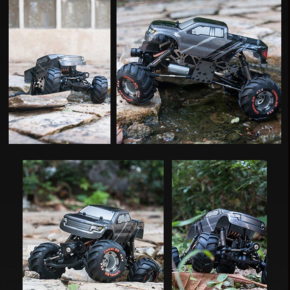 Goolsky Gooksky HBX 2098B RC Car 1/24 2.4GHz 4WD 4WS Devastator Rock Crawler RTR with Double Servo Off-Road Car