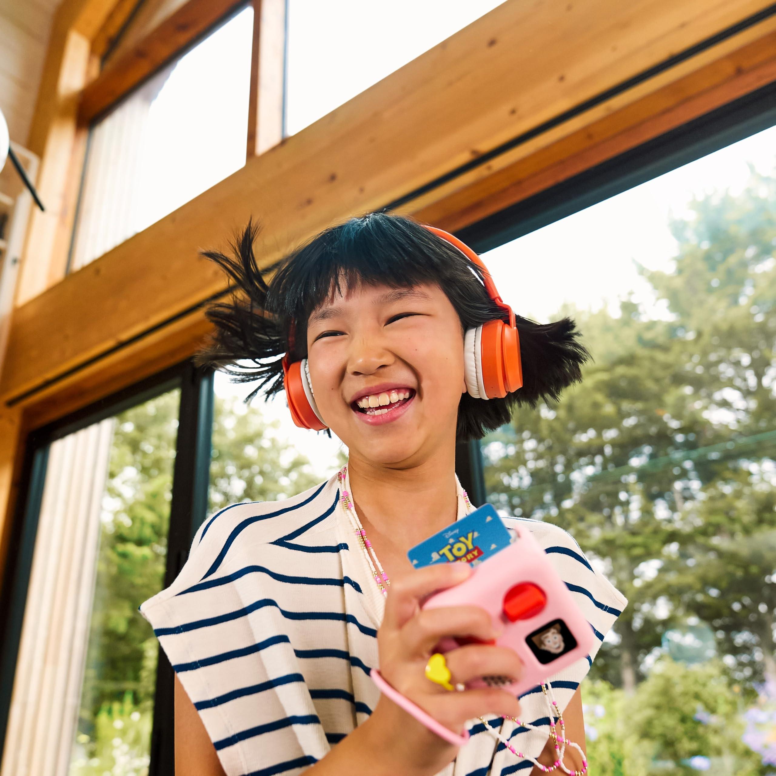 YOTO Yoto Mini (2024 Edition) + Make Your Own Card Kids Screen-Free Bluetooth Audio Player, All-in-1 Travel Device Plays Stories Music Podcast Radio Ok-to-Wake Clock, Use as Speaker or with Headphones