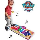 Sakar Paw Patrol Electronic Piano Music Mat by Sakar TOY-15371 | Keyboard Piano Floor Mat for Kids, Light-Up Activity Mat, Dance Floor Rhythm Games, Educational Kids Music Playmat
