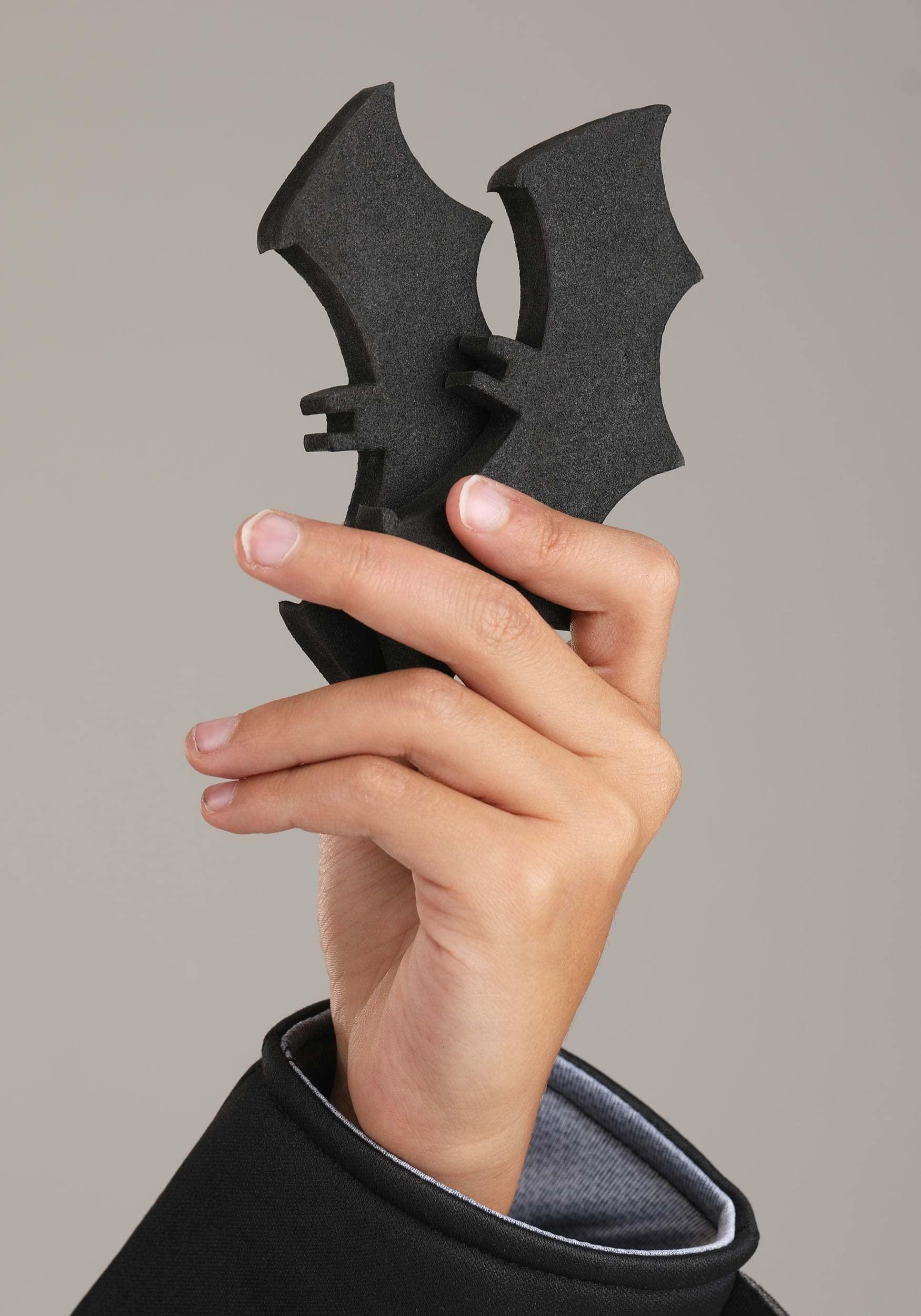 Fun Costumes Fun Costumes Deluxe DC Comics Batman for Kids, Black Superhero Suit, Cape & Mask for Parties & Halloween Medium