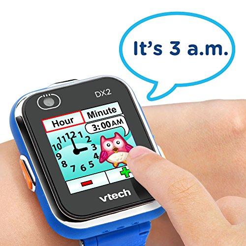 VTech VTech KidiZoom Smartwatch DX2, Special Edition Skateboard Swoosh with Bonus Royal Blue Wristband