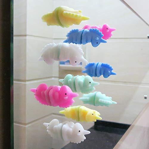 Mypre Unicorn Mochi Squishy Hand Toys Mini Mochi Squishies Squeeze Toy Birthday Party Favors for Kids Kawaii Squishys Stress Reliever, Pack of 10