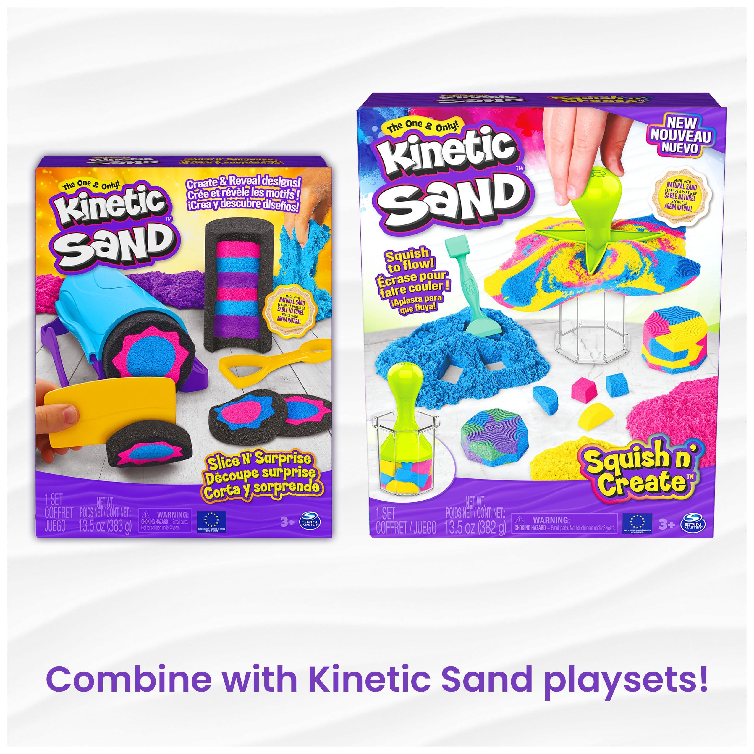 Kinetic Sand Kinetic Sand, 2.5lbs Purple Play Sand, Moldable Sensory Toys for Kids, Resealable Bag, for Ages 3 and up