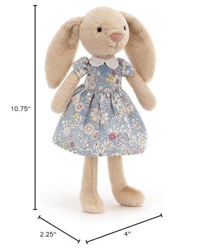Jellycat Jellycat Lottie Bunny Floral Stuffed Animal, 11 inches | Rabbit & Bunny Plush Toy | Classic Children\'s Gift