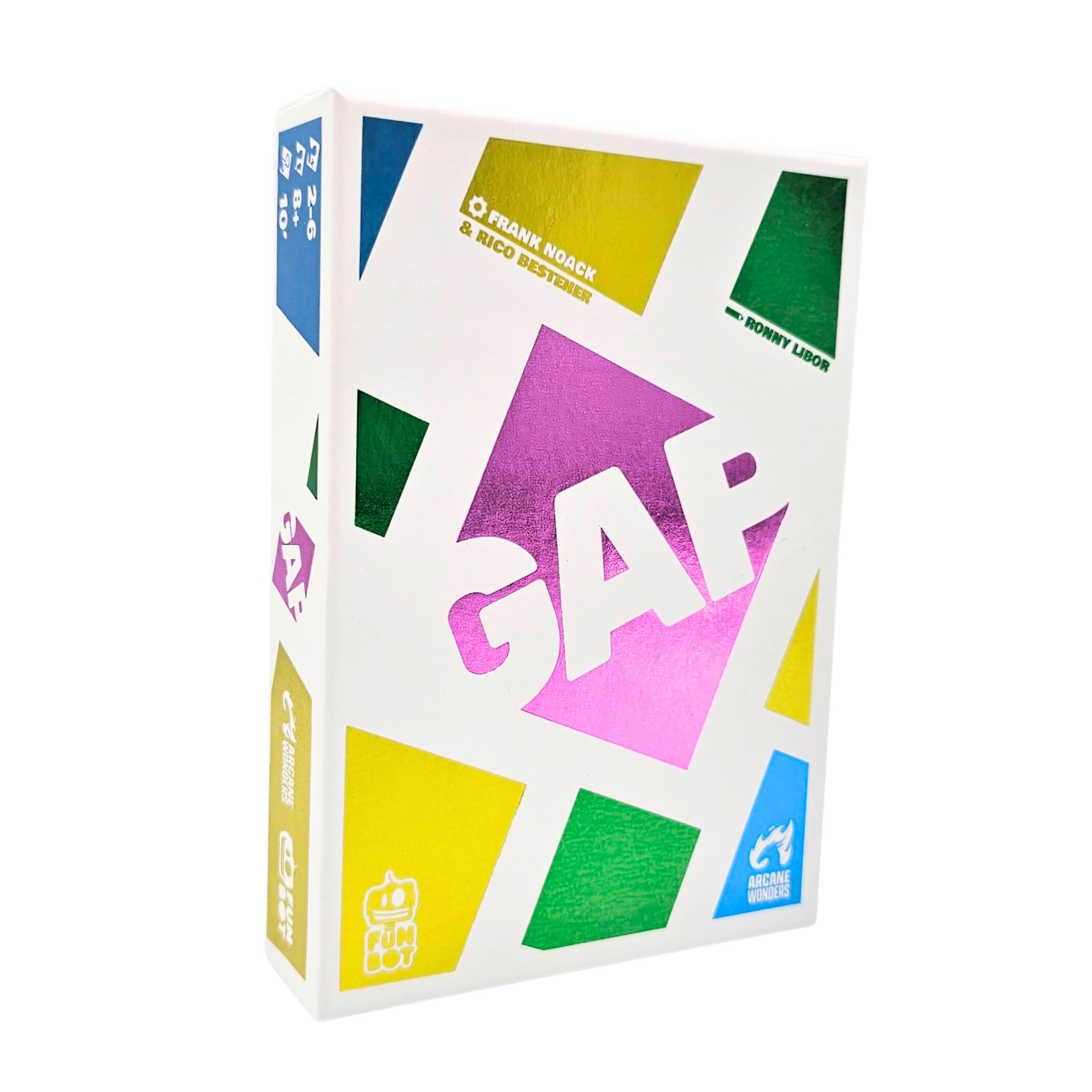 Arcane Wonders Gap Fast-Paced Set Collecting Card Game for 2-6 Players - Suitable for Ages 8 and Up - Perfect for Family Game Nights and Parties