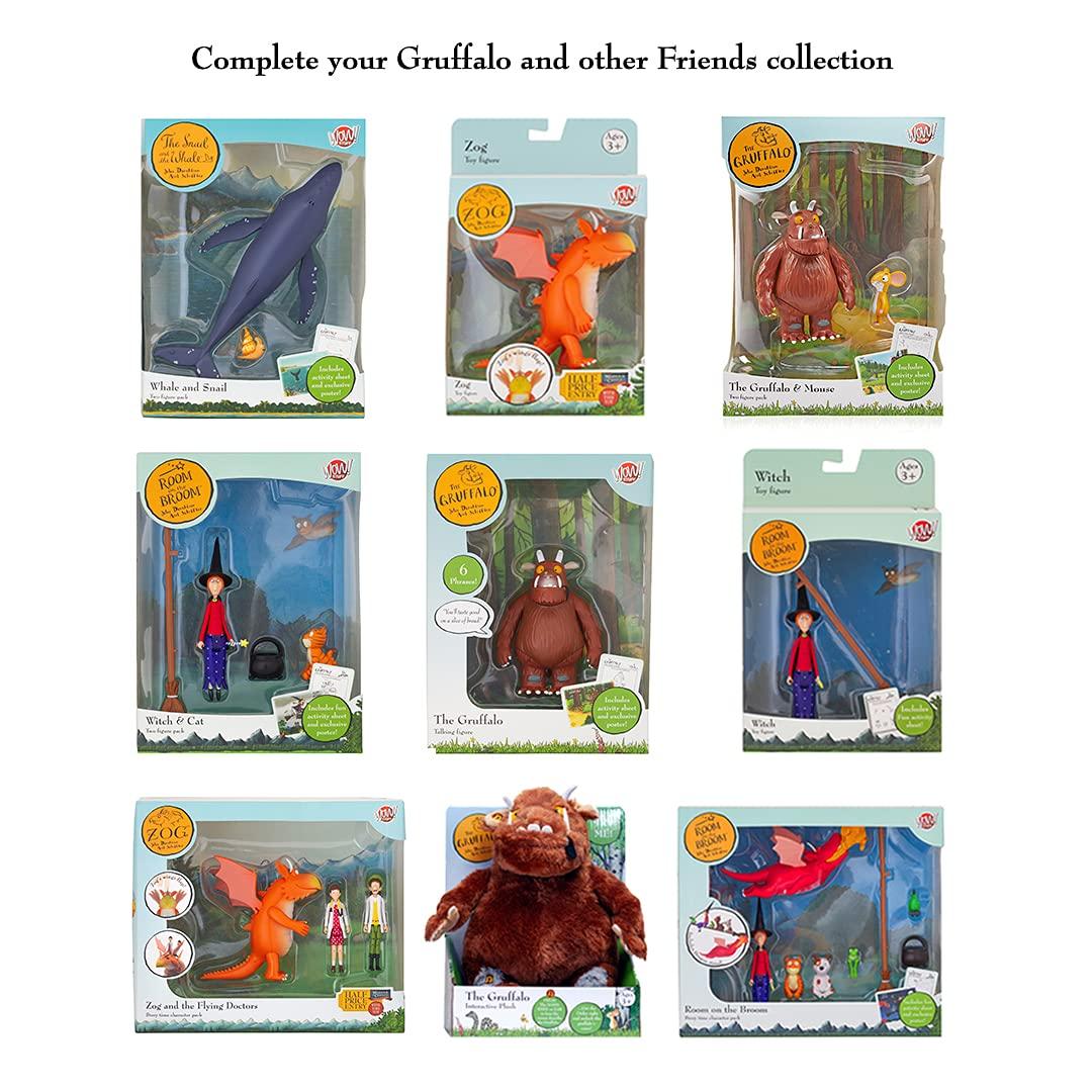 WOW! STUFF WOW! STUFF Zog and The Flying Doctors Story Time Set | Collectable Articulated Character Action Figures | Official Toys and Gifts from The Julia Donaldson Books, TV and Animation Movie Series