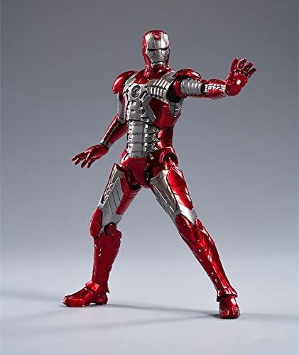 KaniHobby KaniHobby ZD Toys Marvel Studios 10th-Aniversary Series Iron Man 2 MK5 Mark V 7 Inches Action Figure(Iron Man MK5)