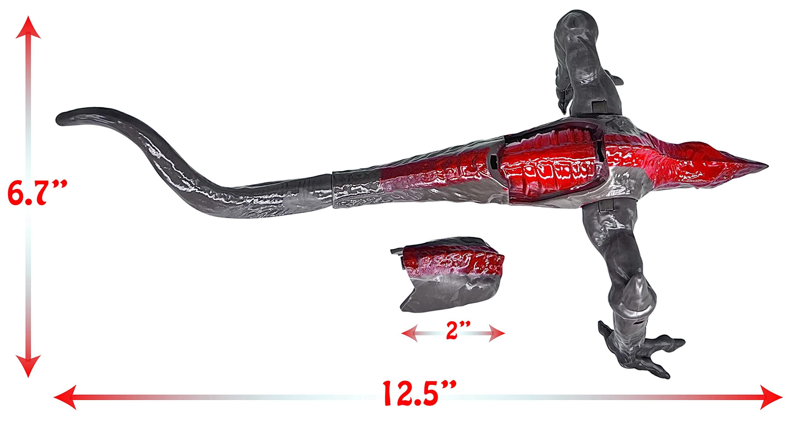 TwCare TwCare Godzilla vs. Kong Hollow Earth Skull Crawler Toy Skullcrawler Action Figure, Movie Series Movable Joints King of The Monsters Birthday Kid Gift, Travel Bag