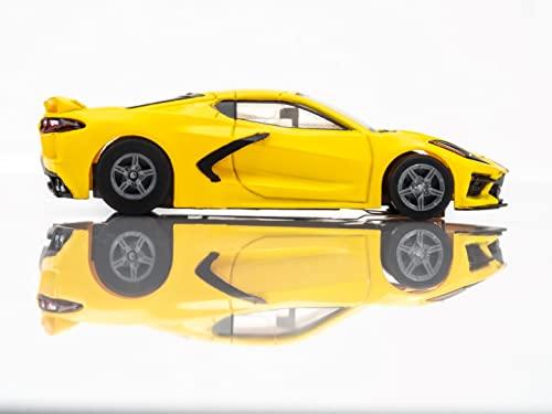 AFX AFX/Racemasters Corvette C8 Accelerated Yellow AFX22013 HO Slot Racing Cars