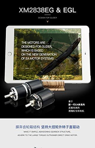 ZYHOBBY Glider Outrunner Inrunner Motor XM2838EG&EGL Series for Glider FAI F5J(1000g-1500g),Wingspan Upto 3.5 Meters