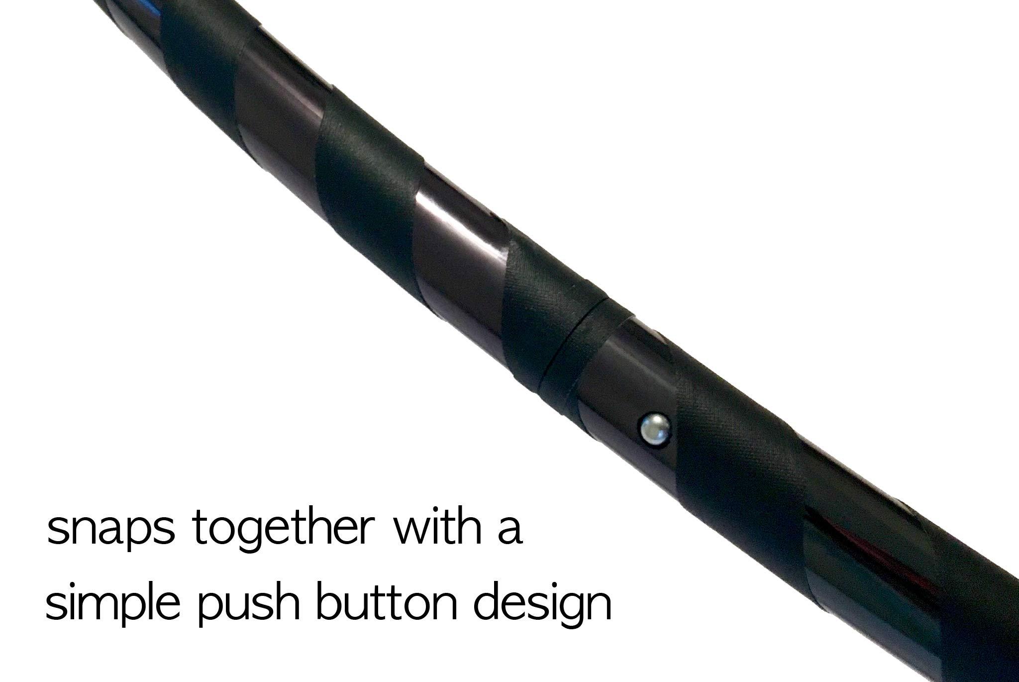 SpinMajik 40\" Black Beginner Exercise Hula Hoop for Fitness and Fun | Made for Adults | Weighs 1 Pound