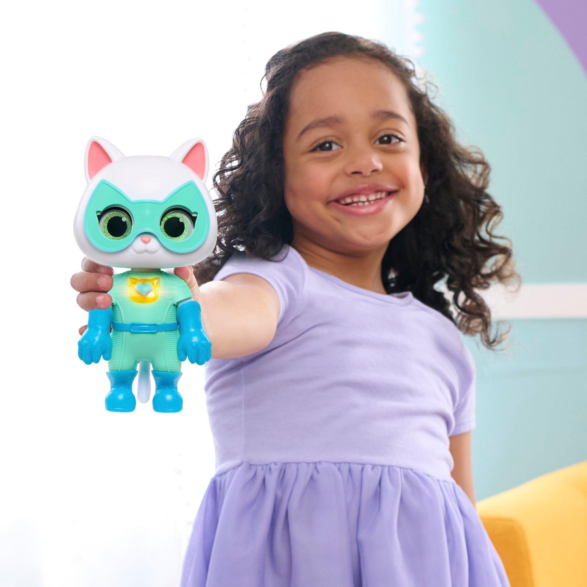 Just Play Just Play Disney Junior SuperKitties Cat-Tastic Transforming Bitsy, Toys for Kids Ages 3 Up