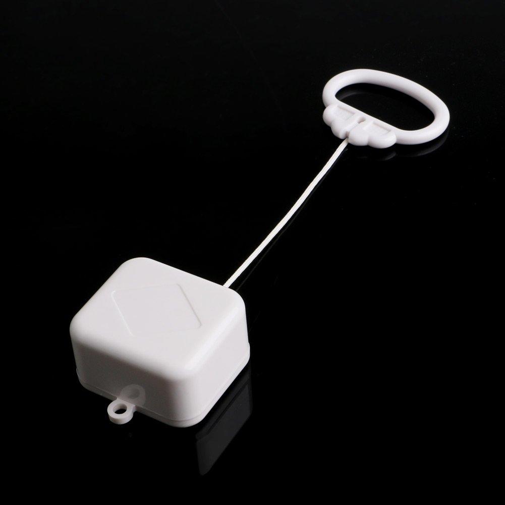 ZEPFJHE 3.15x3.15x1.26in Baby Bed String Cord Music Box Baby Bed Decoration with Nice Songs Interactive Toy Infant