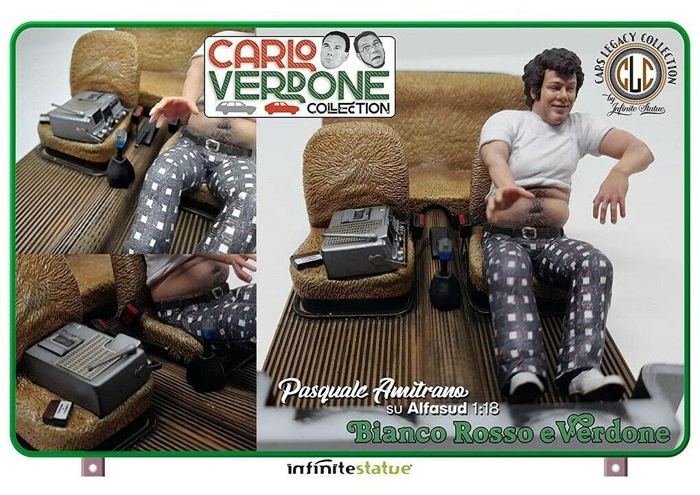 Infinite Statue Infinite Statue Amitrano Alfa 1:18 Resin Car Carlo Verdone