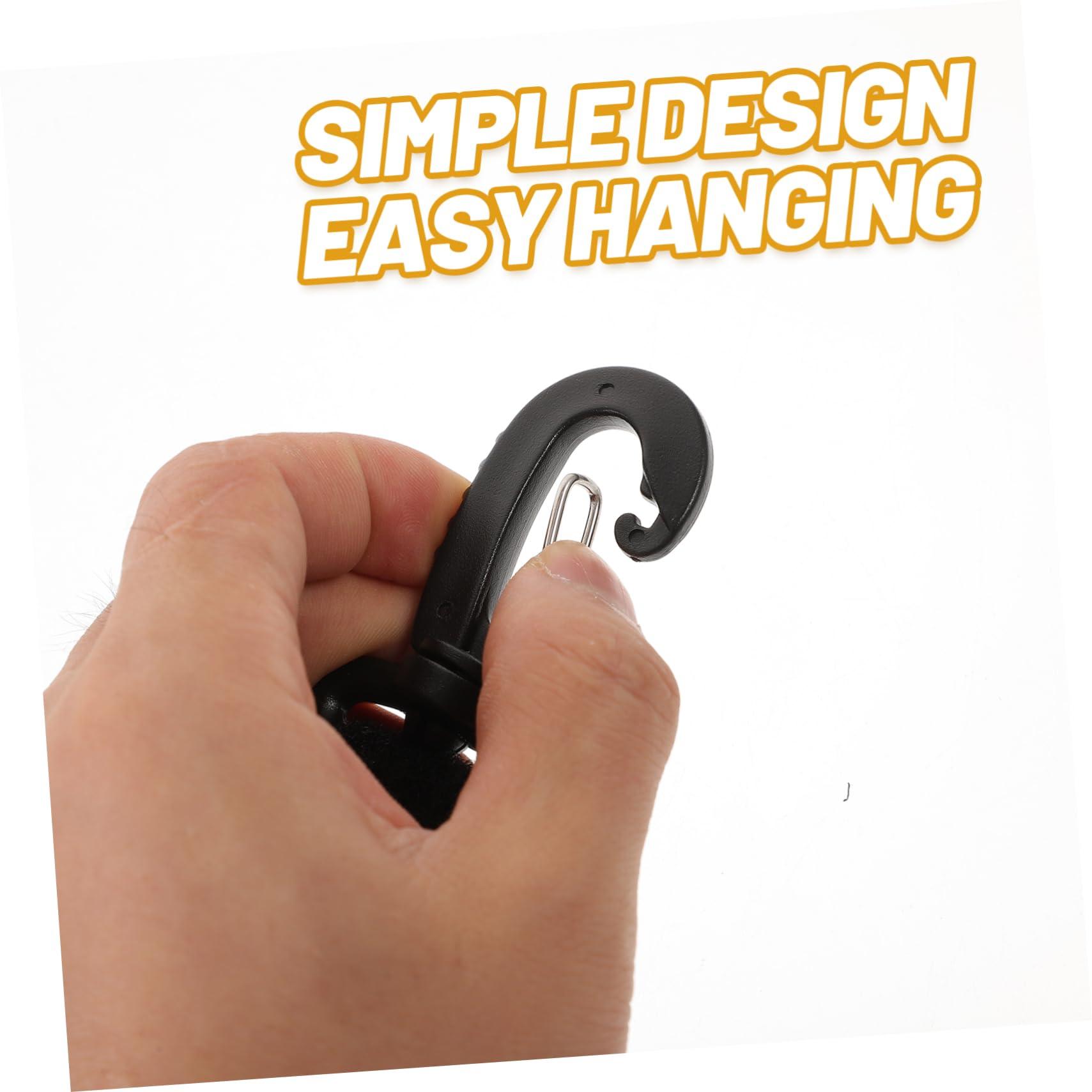 Toyvian Toyvian 12 Pcs Buggy Clips Stroller Clips for Bags Stroller Hanging Hook Pram Bag Clips Baby Stroller Hooks Mini Diaper Bag Purse Wall Hook Stroller Strap Heavy Mother Shopping Bag