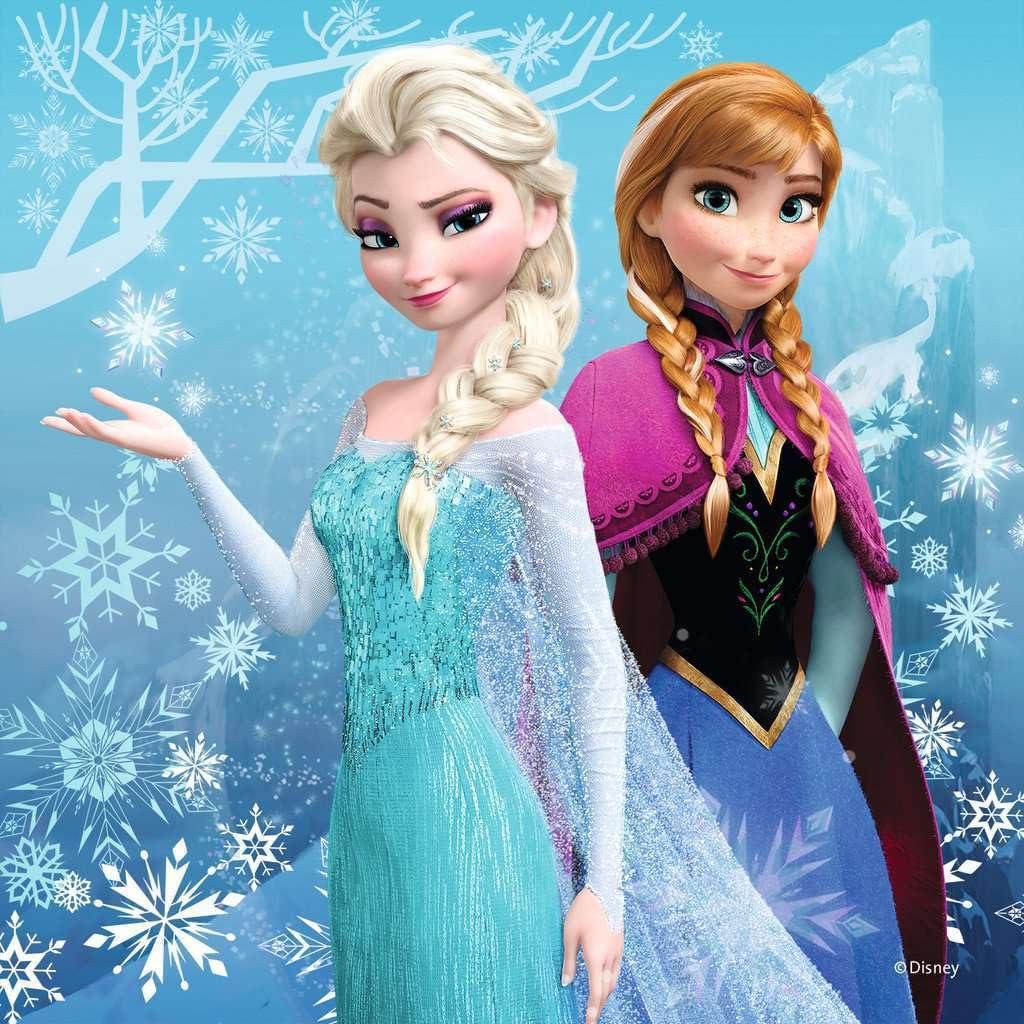 Ravensburger Ravensburger Disney Frozen Winter Adventures Puzzle Set - 3 x 49-Piece Jigsaw Puzzles for Kids | Unique Piece Design | Enhances Concentration & Creativity | FSC-Certified Materials