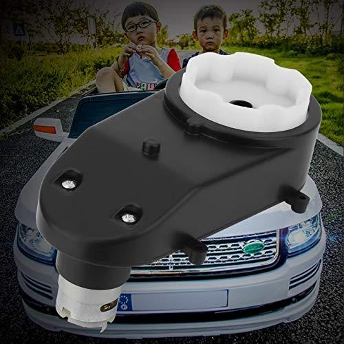 Acogedor Acogedor RS380 Electric Motor Gearbox, Gearbox with 6V/12V Motor,Sturdy and Durable,Low Noise,Wear-resistant, Children's Electric Car Remote Control Steering Motor Gearbox(12V 5600Rpm)