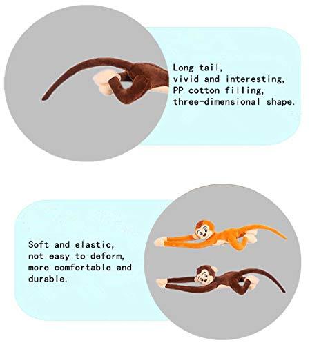 zhidiloveyou zhidiloveyou Hanging Stuffed Animals of Monkey for Kids and Adults (27inches)