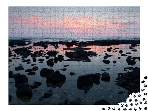 puzzleYOU USA, Hawaii, Big Island of Hawaii. Kohanaiki Beach Park... Jigsaw Puzzle Jigsaw Puzzle with 2000 Pieces