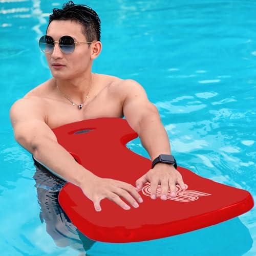 VOS VOS Phoenix Water Solid Saddle Floats for Adults and Kids -2 Pc Pack|Ultra Buoyant, Comfortable Floating Seats for Pool, Beaches, Lakes, Water Parks (Rave Red)