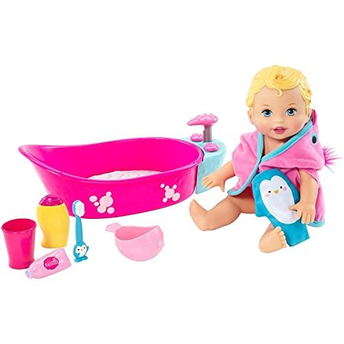 Little mommy bath baby on sale doll