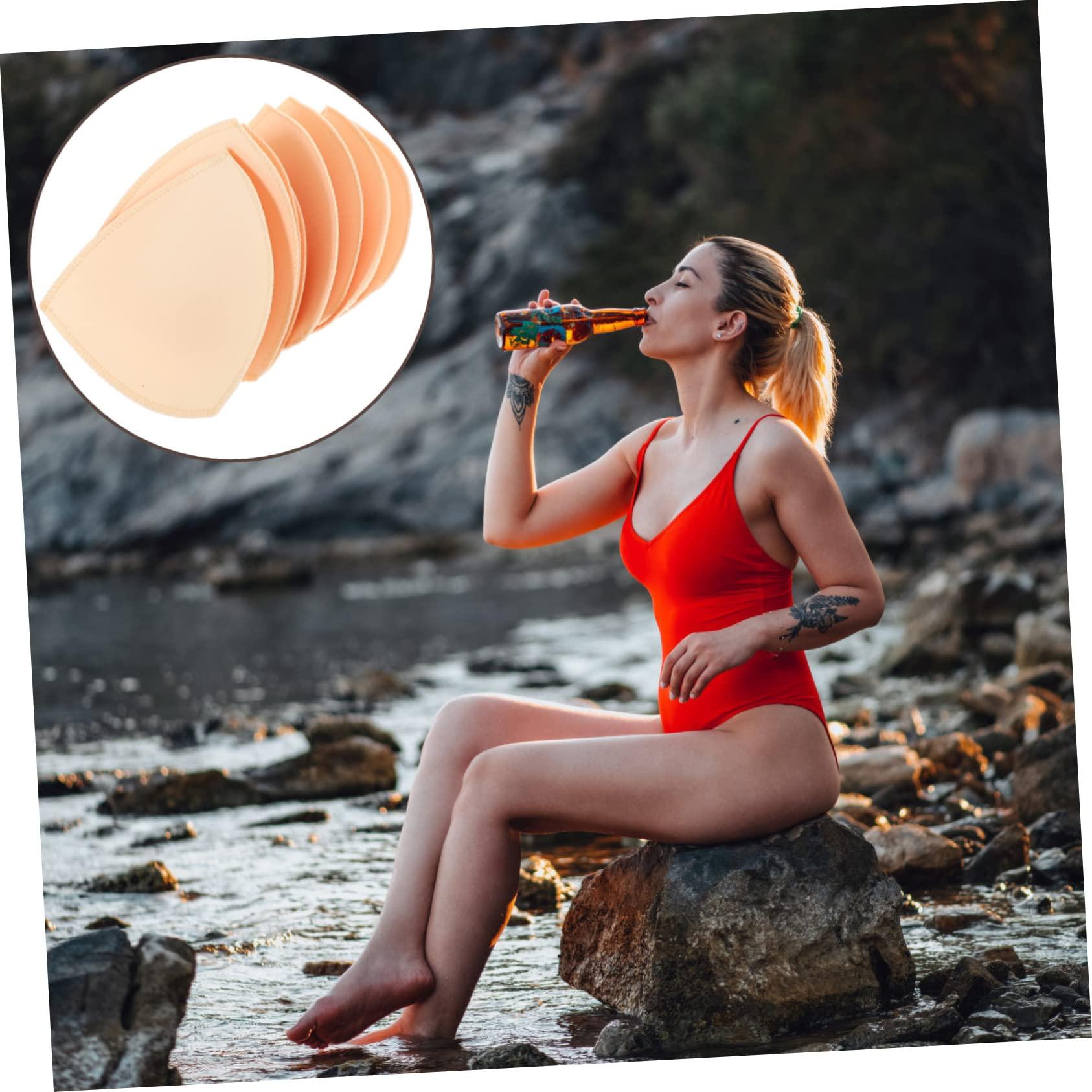 SAFIGLE SAFIGLE Liquid Filled Bra Inserts 20 Pairs Triangular Chest Pad Insert Sports Bra Bra Bralettes for Women Pads Women Bra Insert Forms Bra Inserts Push up Bra Cups Pads Jacket Yoga