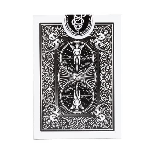 Bicycle Bicycle Signature Series Playing Cards Deck, 1 Deck of Black Playing Cards, Thin Crushed, Special Edition