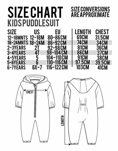 Baby Shark Baby Shark Kids Puddle Suit | Boys & Girls All In One Rain Coat | Yellow Long Sleeve with Cuffs Play Walking Jacket