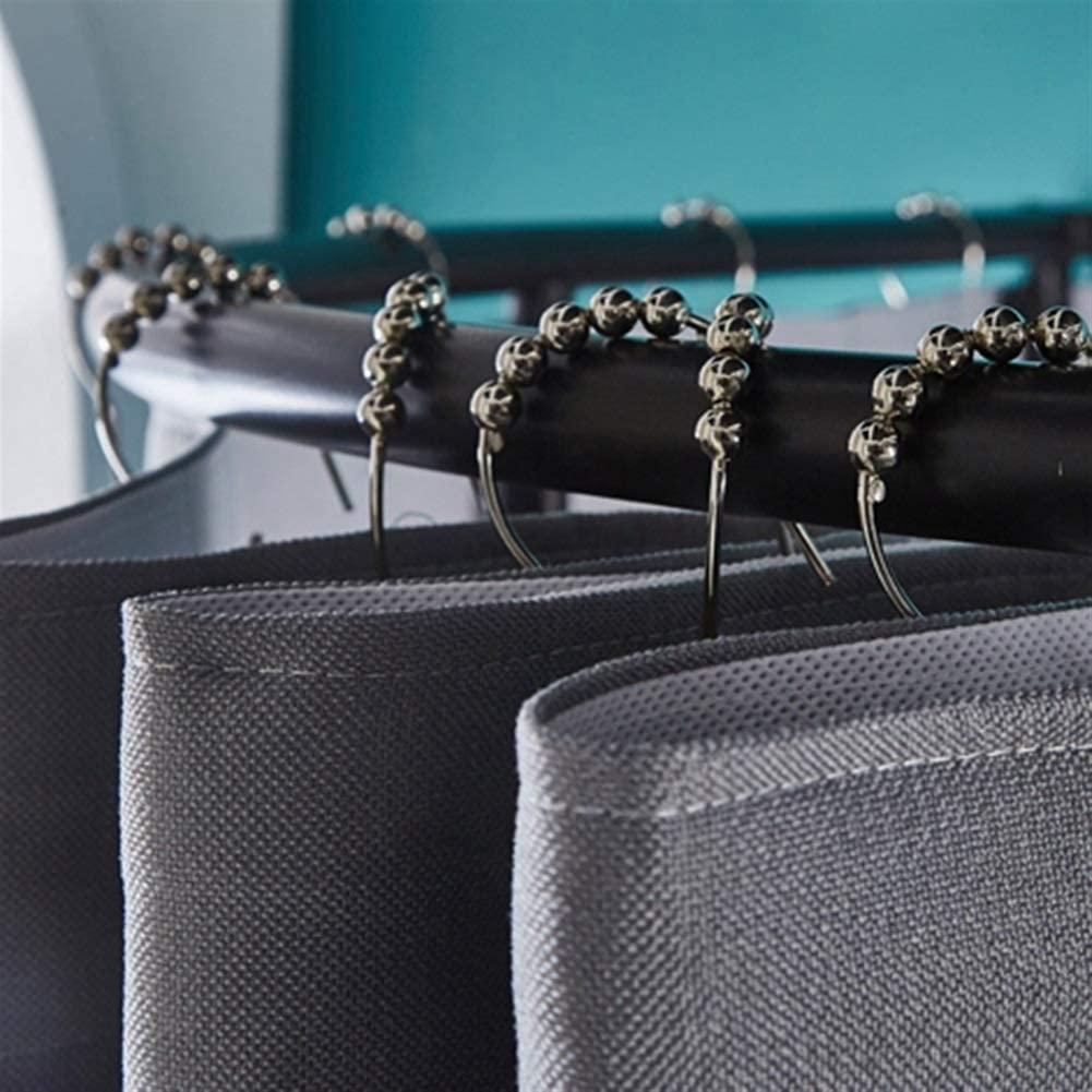 SAAKO Fashion Changing Rooms Clothing Store Fitting Room Movable Temporary Locker Room Metal Track Dressing Room for Clothing Store Changing Room Bedroom Furniture