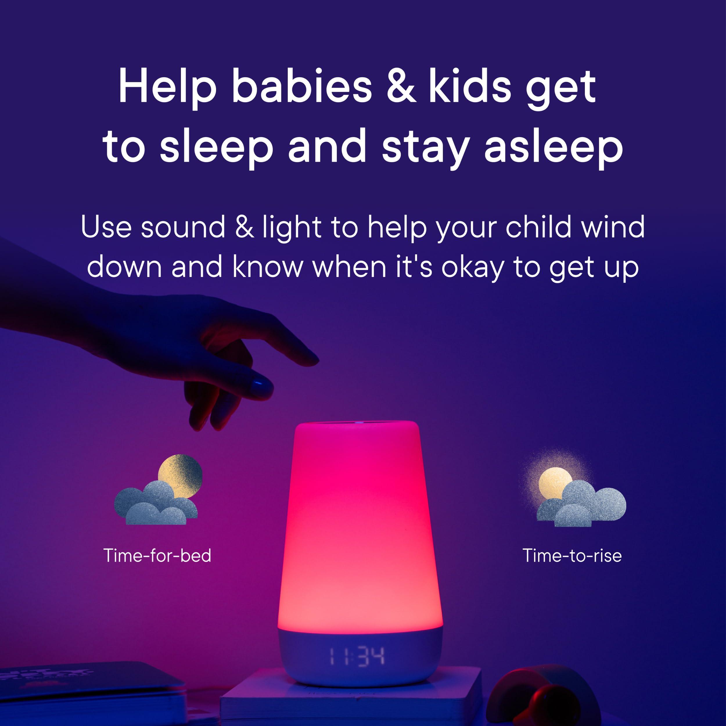 Hatch Baby Hatch Rest Baby Sound Machine, Night Light | 2nd Gen | Registry Essential, Sleep Trainer, Routine Builder, Time-to-Rise Alarm Clock, White Noise Soother, Nursery Stories, Toddler Kids Bedroom (Wi-Fi)